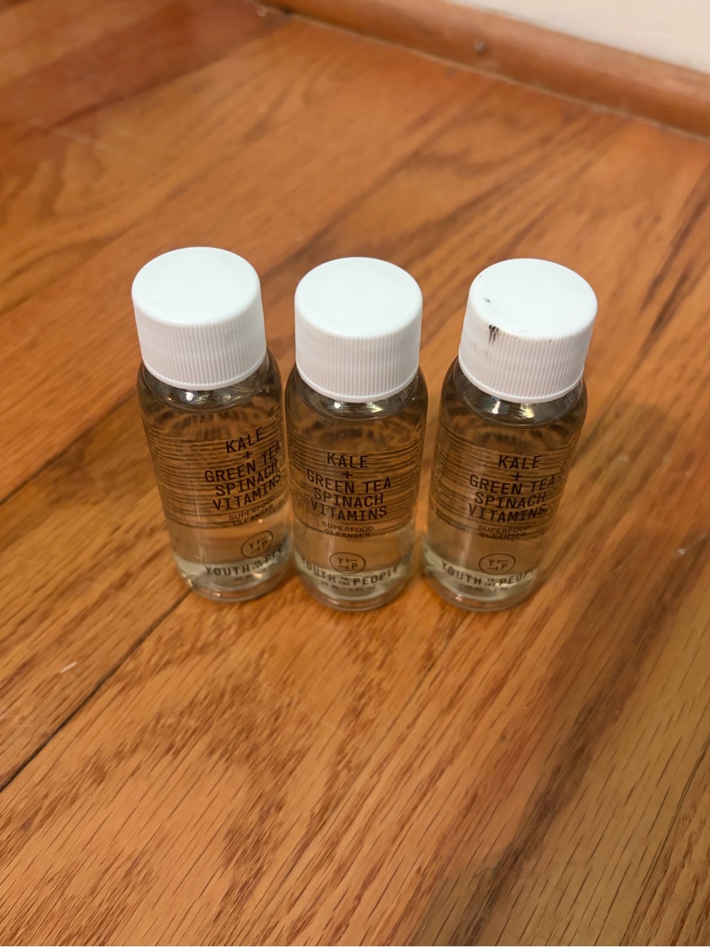 Three! YOUTH TO THE PEOPLE Kale Green Tea Spinach Vitamins Superfood Cleansers